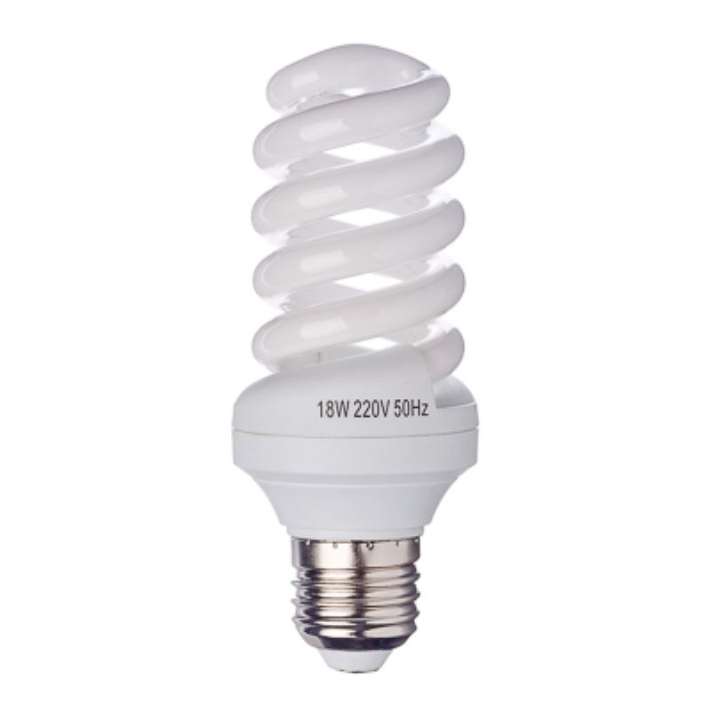 
					Лампа энергосберегающая E27 18W 4100K полн.спираль