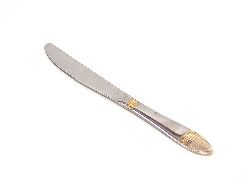 
					Нож столовый SWISS LINE SL-04K, серия GREEK, нерж. сталь, золото