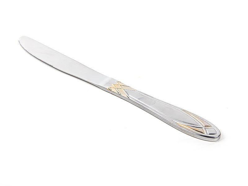 
					Нож столовый SWISS LINE SL-05K, нерж. сталь, золото