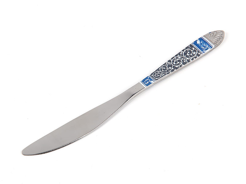 
					Нож столовый Вивальди Зима, 65г, 22.5см, нерж. сталь